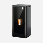 Caldaia a Pellet e Legna Biofire 30 Nera ad Alta Efficienza