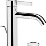 Miscelatore monocomando lavabo Remer Metrica MC10 con scarico incluso