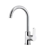 Miscelatore cucina monocomando canna alta girevole 90° Remer Winner