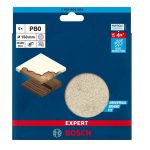 Abrasivo a Rete Bosch EXPERT M480 150mm Grana 80 5 Pezzi Antipolvere