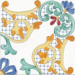 Palinuro Decoro Camerota 34x34 cm T.C493 1^Scelta Idea Ceramica