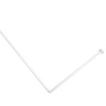 TUBO DOCCIA TONDO BIANCO 80X170  METAFORM