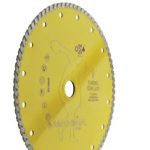 Disco diamantato Turbo Giallo Maxima Ø115 mm per materiali edili