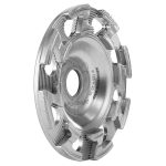 Platorello Argento Cup Maxima Ø125 mm, attacco 22,23 mm